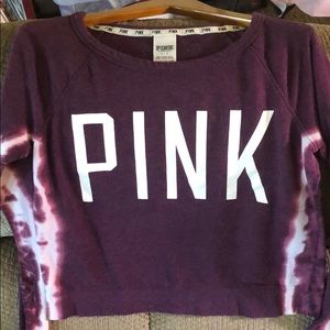PINK maroon long sleeve
